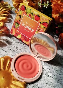 Myglamm K.Play Flavoured Blush - Sweet Peach