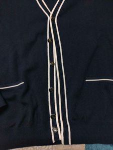 Korea imported Stylish Blue Cardigan