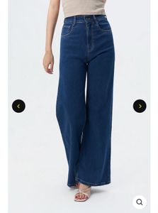 Wide Leg Jeans With Tag