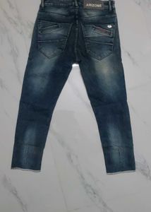 Distressed Denim Jeans