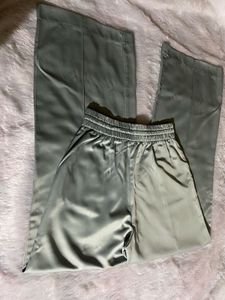Zara Satin High Rise Trouser