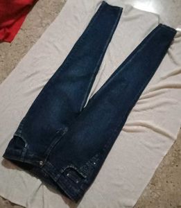 Dark Wash Denim Jeans