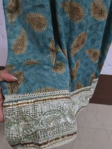 Green Chudidar Kurta Set