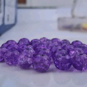Purple Beaded Bracelet