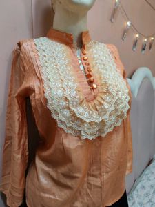 Shimmery Vintage Top ✨