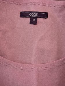 Code Sleeveless Tank Top