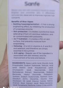 Blue Algae Peeling Solution