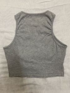Basic Grey Tank Top
