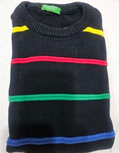 Striped Knit Sweater