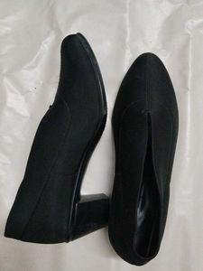 Black Block Heels
