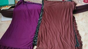 Combo Frill Saree