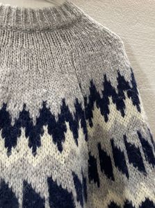 Patterned Knit Cardigan