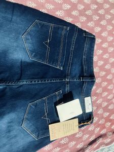 Dark Blue Denim Jeans