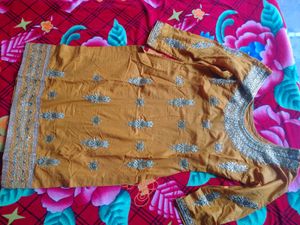 Suit Selwar And Dupatta 🧡💛