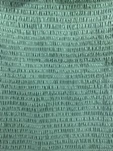 Green Smocked Top