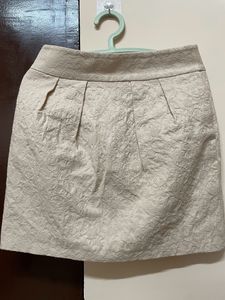 Zara Women Beige Skirt