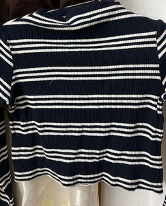 Striped Long Sleeve Top