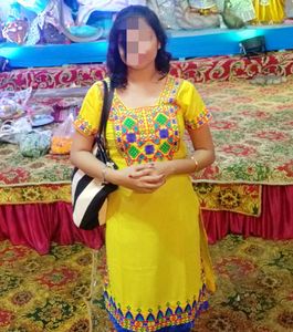 Embroidered Yellow Kurta