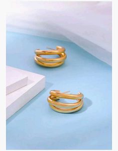 Gold Hoop Earrings