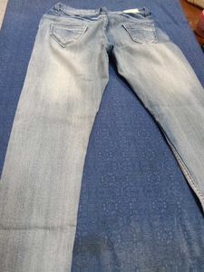 Light Wash Denim Jeans