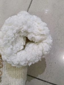 Cozy White Socks ( free size