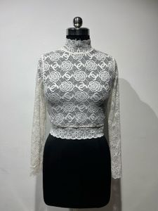 Lace Detail Top
