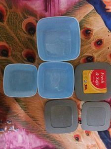 Set Of 3 Multi Purpose Containers