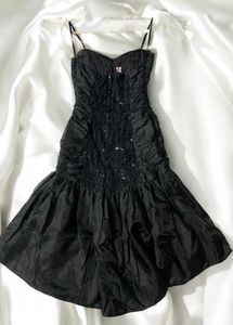 Black Mermaid Prom Dress 🖤