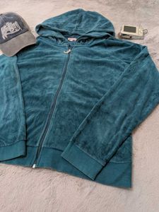 VTG Y2K Juicy couture Velour Zip hoodie
