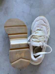 Off-White Beige Sneakers