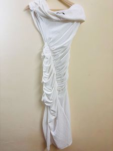 Uptownie One Shoulder Ruched Dress