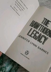 The Hawthorne Legacy Novel