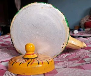 Handcrafted Painted Teapot from West Bengal
