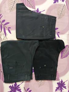 New Once Used Formal Trousers Set Of 3