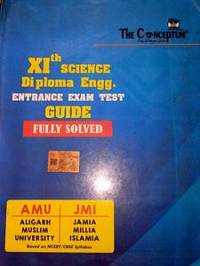 XI Science Diploma Engg. Guide