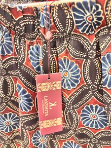 Laks*ita Printed Satin Palazzos