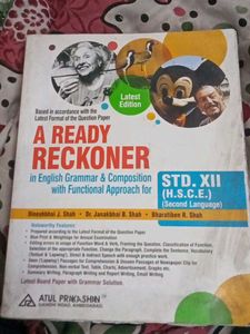 A Ready Reckoner - STD XII Grammar Book