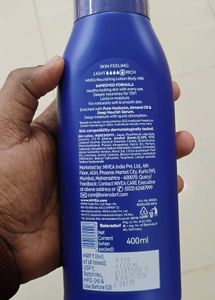 Nivea Nourishing Body Milk Lotion