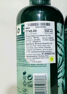 The Body Shop Shampoo &amp; Conditioner