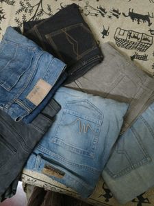 6 Pc Denim Jeans For Men