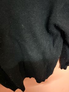 removable lint black turtleneck