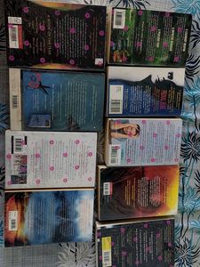 Set of 9 fiction novels