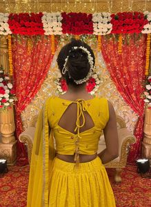 Yellow Lehenga Choli Set