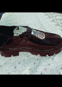 Black Platform Mary Janes