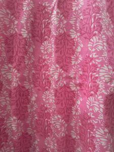 Pink Floral Kurta