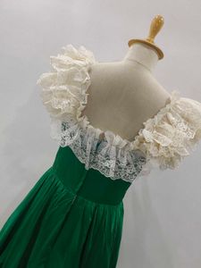 Elegant Emerald Green Gown