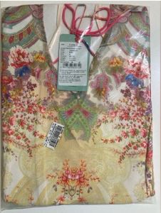 Aarke Ritu KumarPrinted V-neck Kaftan with Camisol