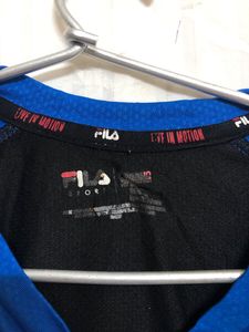 Fila Black Long Sleeve T Shirt