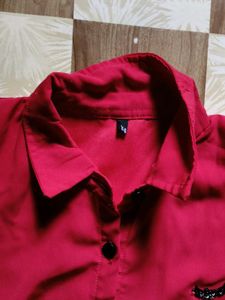 Girl Party Dress.Red Colour.Fancy Dress.