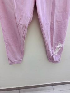 Puma pink joggers